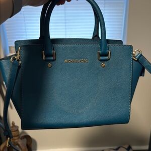 Michael Kors Blue Handbag